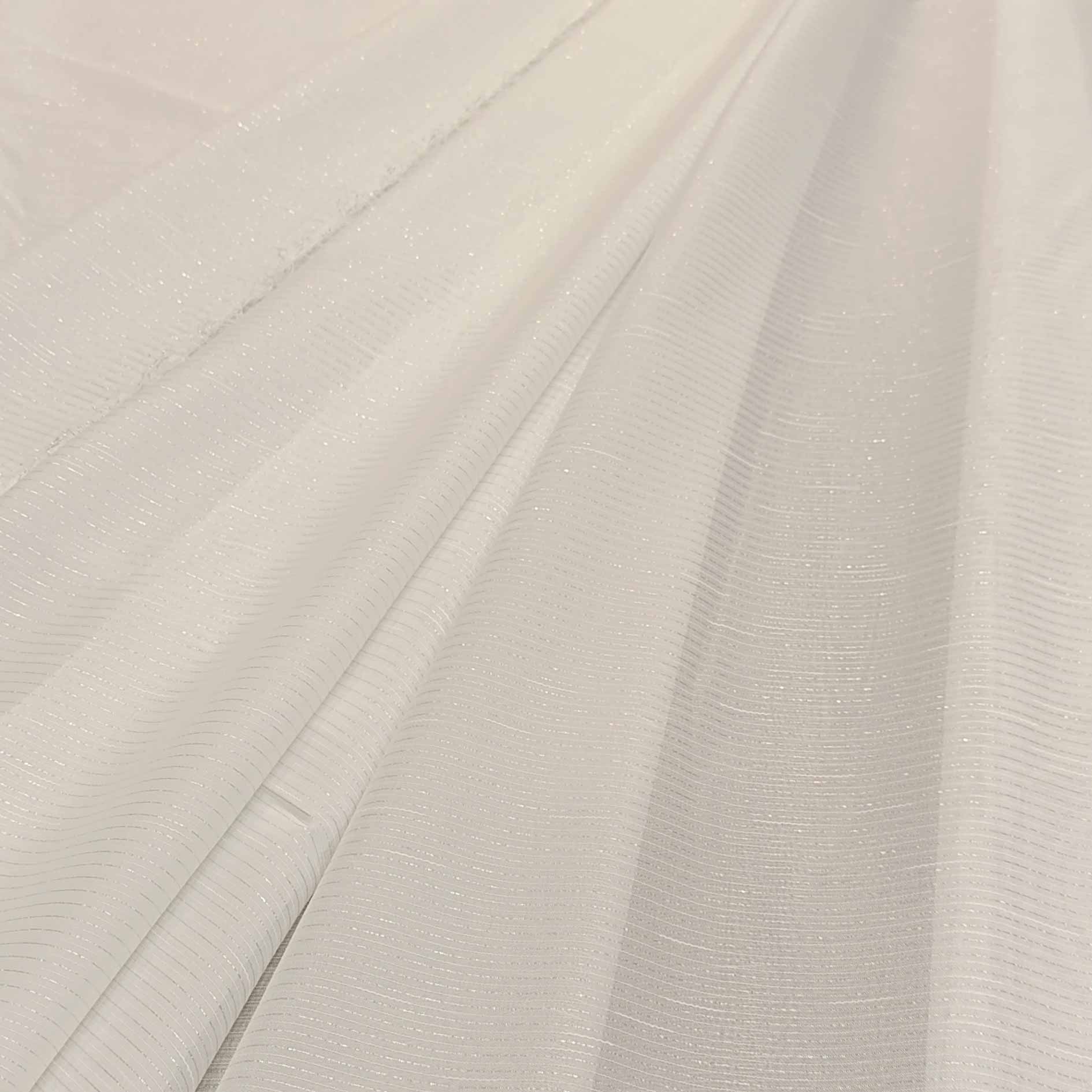 پارچه پرده ای حریر راه راه شاین