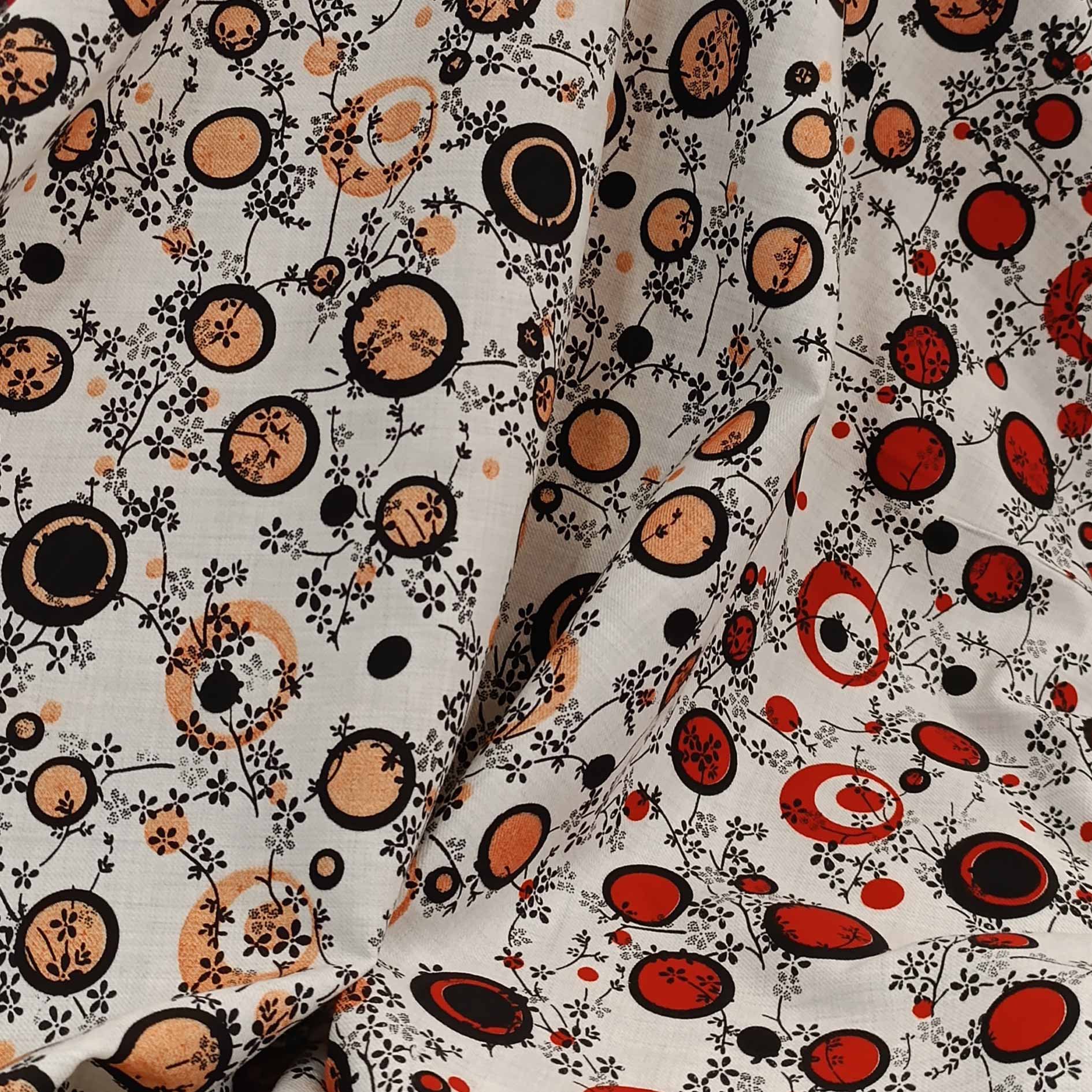 پارچه نخی طرح حلقه