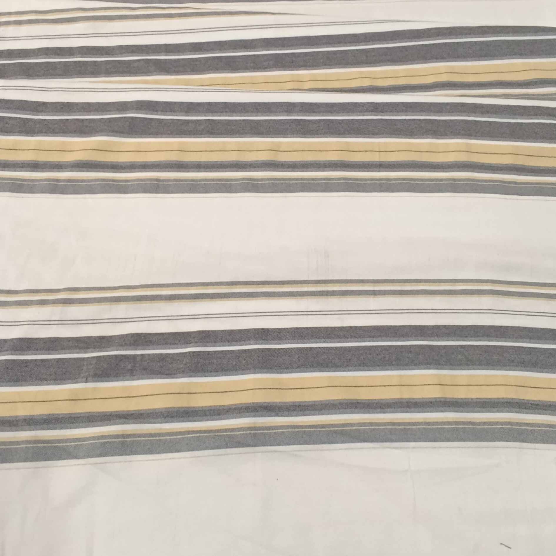 پارچه لنین نچرال راه راه اعلا